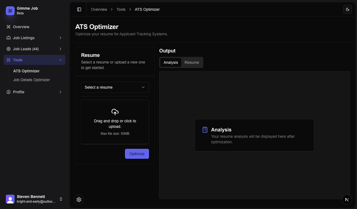 ATS Optimization